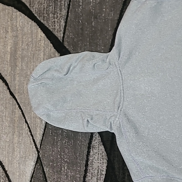 ADIDAS CLIMAWARM EMBROIDERED LOGO FLEECE THUMB-HOLE SLEEVE SWEATSHIRT HOODIE - Picture 10 of 12